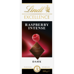 Photo of Lindt Excellence Dark Raspberry Intense Chocolate Block