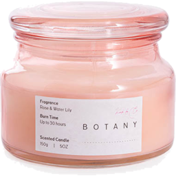 Photo of Koch & Co Scented Candle Botany Jar Pink Rose & Water Lily Small MD
