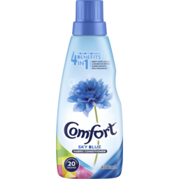 Photo of Comfort 4 In 1 Fabric Conditioner Sky Blue 400ml