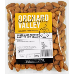 Photo of Orchard Valley Roasted Natural Australian Almonds 250g