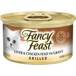 Photo of Fancy Feast Adult Gravy Lovers Grilled Liver & Chicken Feast In Gravy 85g