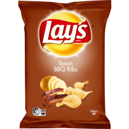 Photo of Lays Texan BBQ Ribs Chips 175g