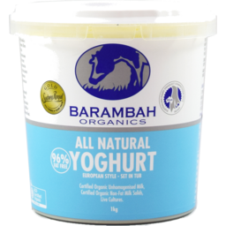 Photo of Barambah Yoghurt Natural 1kg