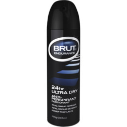 Photo of Brut Endurance 24hr Ultra Dry Anti Perspirant Deodorant Aerosol 150g