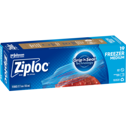 Photo of Ziploc Med Freezer Bag 19's