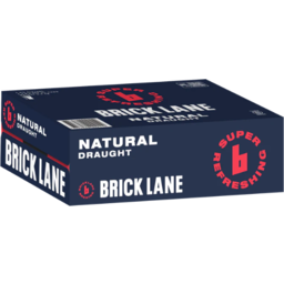 Photo of Brick Lane Natural Draught 24x355ml
