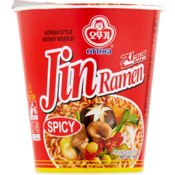 Photo of Ottogi Jin Ramen Spicy Instant Noodle Cup 65g