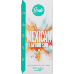 Photo of Gaults Flavour Shot Mexican 2 Pack 