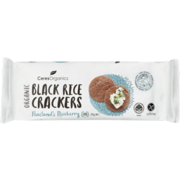 Photo of Ceres Organics Black Rice Crackers 
