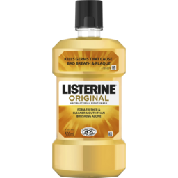 Photo of Listerine Original Gold Antibacterial Mouthwash 500ml