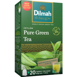 Photo of Dilmah Pure Ceylon Green Tea Tea Bags 20 Pack