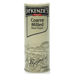 Photo of McKenzie's Pepper Black Coarse Milled 100gm
