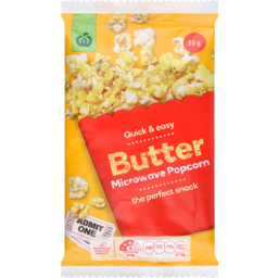 Photo of WW Microwave Popcorn Bag Butter 85g