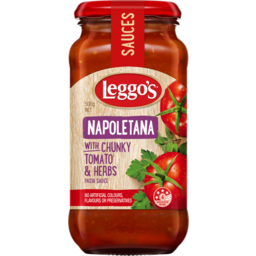 Photo of Leggos Napoletana With Chunky Tomato & Herbs Pasta Sauce 500g
