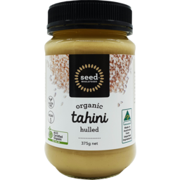 Photo of Seed Wholefoods Organic Tahini Hulled Gluten Free 375g