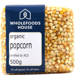 Photo of Wholefoods House Corn Organic Popping 500g