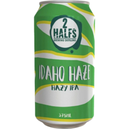 Photo of 2 Halfs Idaho Haze Hazy IPA Can