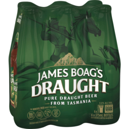 Photo of James Boag's Draught Bottle Shrinkwrap