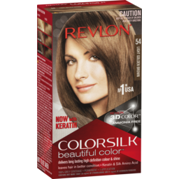 Photo of Revlon Color Silk Hair Colour 54 Light Gold Brown 