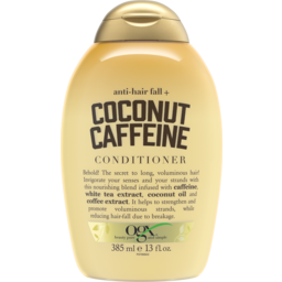 Photo of Ogx Coconut Caffeine Strengthening Conditioner For Damaged Hair 385ml