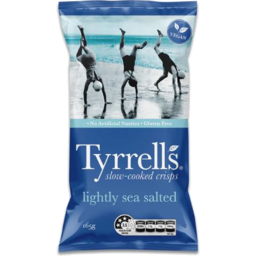 Photo of TYRRELL'S POTATO CRISPS SEA SALT 165GM