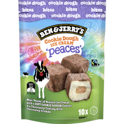 Photo of Ben & Jerry's Ben & Jerry’S Ice Cream Cookie Dough 'Peaces' 160ml 160ml