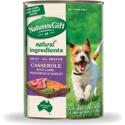 Photo of Nature's Gift Casserole Dog Food With Lamb Vegetable And Barley 1.2kg