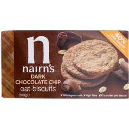 Photo of Nairn's Oat Biscuit Dark Chocolate Chip Oat Biscuit