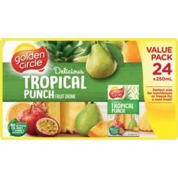 Photo of Golden Circle Tropical Punch Fruit Drink 24x250ml