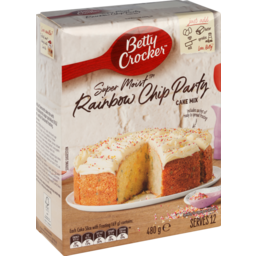 Photo of Betty Crocker Cake Mix Rainbow Chip Party Cake 480g