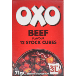 Photo of Oxo Stock Cubes Beef 71g