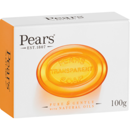 Photo of Pears Pure & Gentle With Natural Oils Transparent Soap 100g