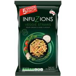 Photo of Infuzions Veggie Straws Multipack 75g 5pk