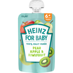 Photo of Heinz For Baby® Pear Apple & Kiwifruit 6+ Months 120 G