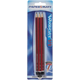 Photo of Paper Mate Hb Woodcase Pencil - Pack Of 3 3pk