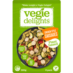 Photo of Vegie Delights 100% Meat Free Chicken Style Sausages