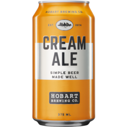 Photo of Hobart Brewing Co. Cream Ale 375mL