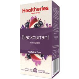 Photo of Healtheries Tea Bags Blackcurrant Current & Apple 20 Pack