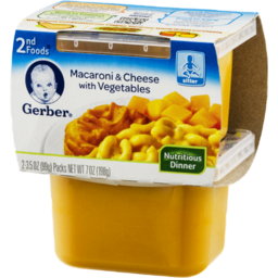 Photo of Gerber 2nd Foods Macaroni & Cheese With Vegetables 