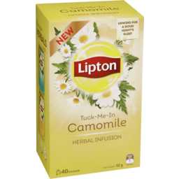 Photo of Lipton Tea Bag Tuck-Me-In Chamomile 40 Pack