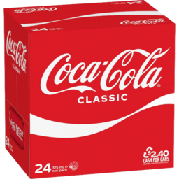 Photo of Coca Cola Classic Soft Drink Multipack Cans