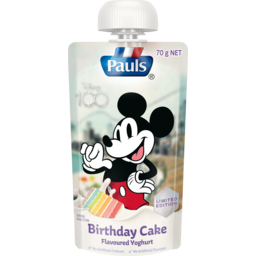 Photo of Pauls Yoghurt Pouch Birthday Cake 70gm