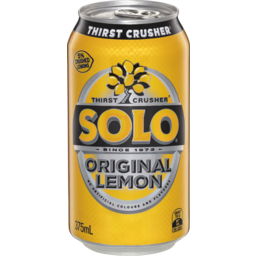 Photo of Solo Thirst Crusher Original Lemon Single Can