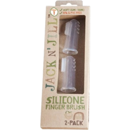 Photo of Jack N' Jill Silicone Finger Brush - Stage 1 - 2 Pack 
