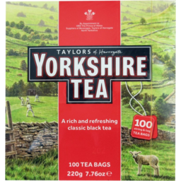 Photo of Taylors Of Harrogate Yorkshire Tea Bags 100 Pack 220g