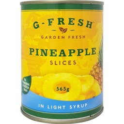Photo of G Fresh Pineapple Slices In Light Syrup 565g