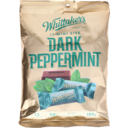 Photo of Whittaker's Mini Slab Dark Chocolate 50% Cocoa Peppermint