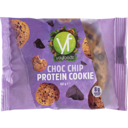 Photo of youfoodz Protein Cookie Choc Chip 60gm
