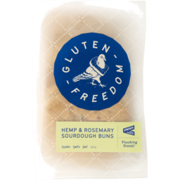 Photo of Venerdi Gluten Freedom Hemp & Rosemary Sourdough Buns 265g