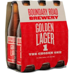 Photo of Boundary Road Golden Lager 6 x 330ml Bottles